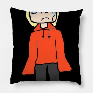 Sad girl Pillow