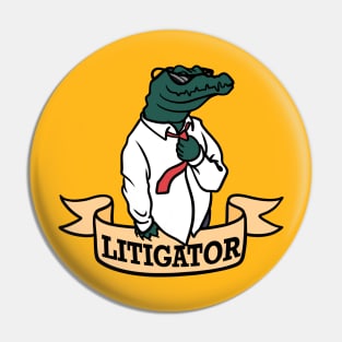 Litigator Pin