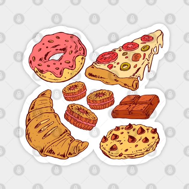 Tasty Snack Magnet by Mako Design 