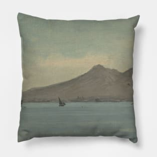 Vesuvius by Albert Bierstadt Pillow