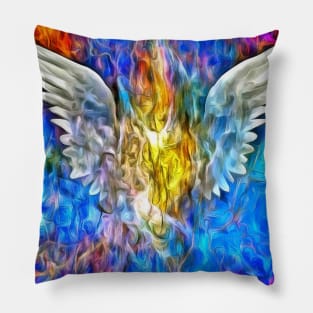 Fallen angel Pillow