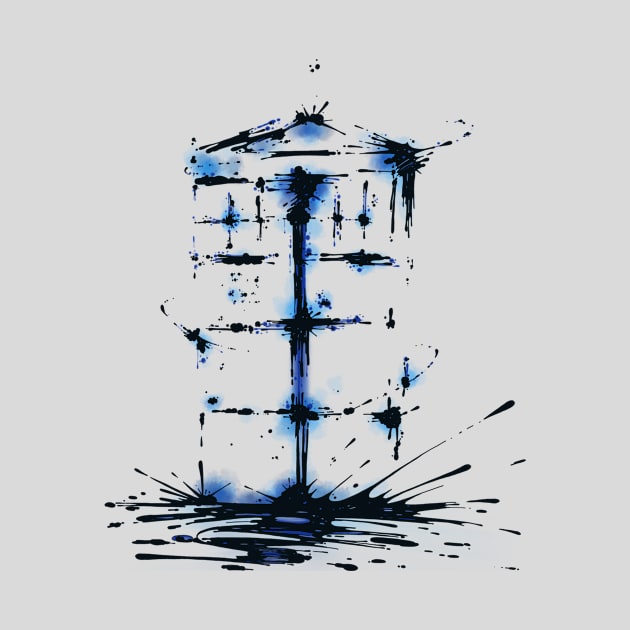 Splaaash Series - Blue Box Ink by Dagui