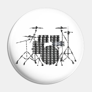 Drum Kit Pin