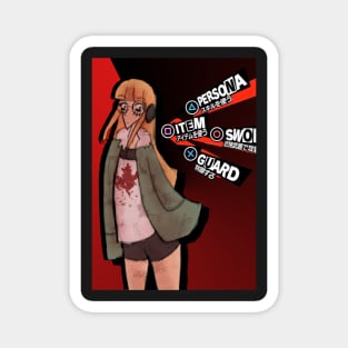 Futaba Sakura Persona 5 Art Print Magnet