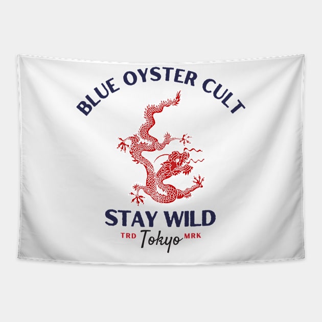 blue oyster cult Tapestry by Ollie_kota