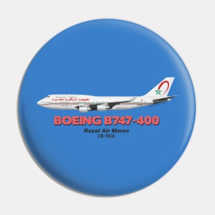 Boeing B747-400 - Royal Air Maroc Pin