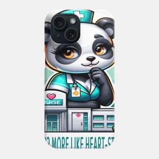 Heart Stealing Panda Nurse, Healing With Love Phone Case