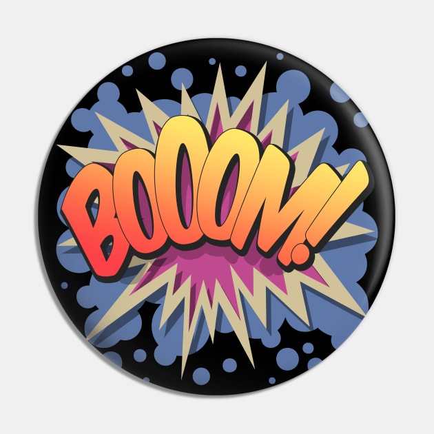 Boom! - Pop Art, Comic Book Style, Cartoon Text Burst. Pin by Brartzy