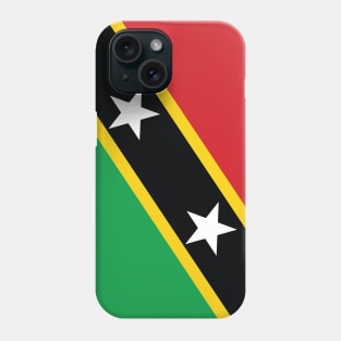 St Kitts and Nevis National Flag Phone Case