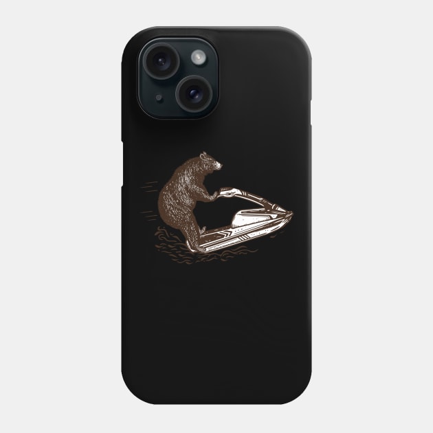 Jetski Rider Phone Case by TambuStore