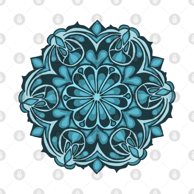 Blue mandala by brooklynmpls