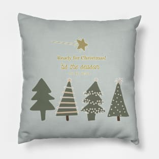 Jolly Forest: Ready for Christmas Pillow