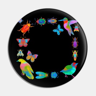 Winged Biodiversity Ring Pin