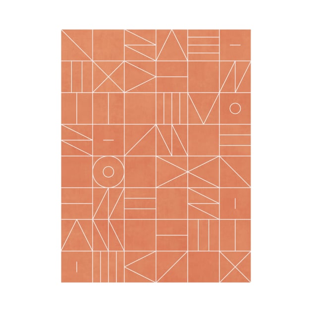 My Favorite Geometric Patterns No.5 - Coral by ZoltanRatko