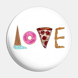 Me And Food A True Love Pin