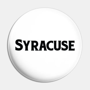 Syracuse New York Raised Me Pin