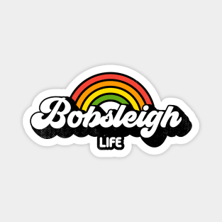 Groovy Rainbow Bobsleigh Life Magnet