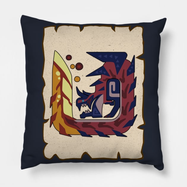 Glavenus Quest! Pillow by MaxMeCustom