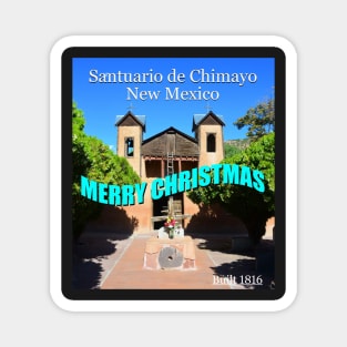 Santuario de Chimayo Christmas card Magnet