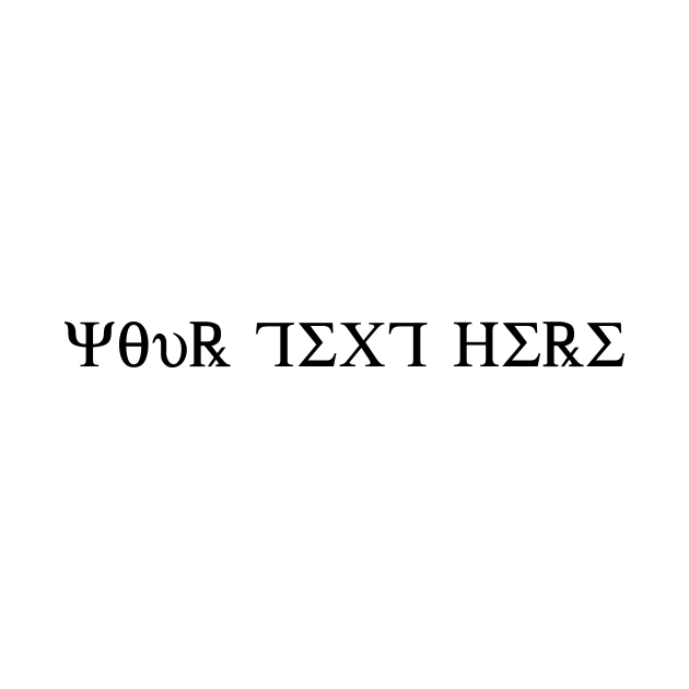Your Text Here by 101univer.s