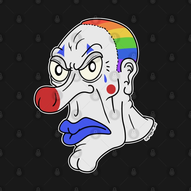 Tough Clown by Gregg.M_Art