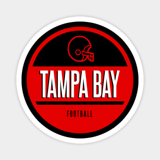 Tampa Bay retro football Magnet