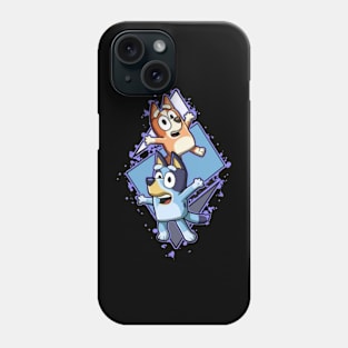 bluey funny Phone Case