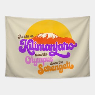 AFRICA Toto Lyrics As Sure As Kilimanjaro Tapestry