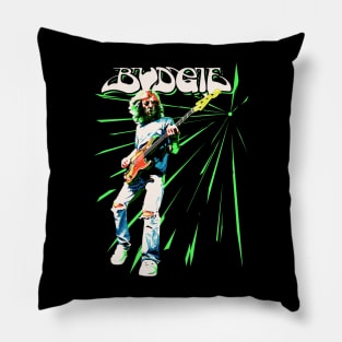 Budgie Band Burke Shelley Guitar New Pillow