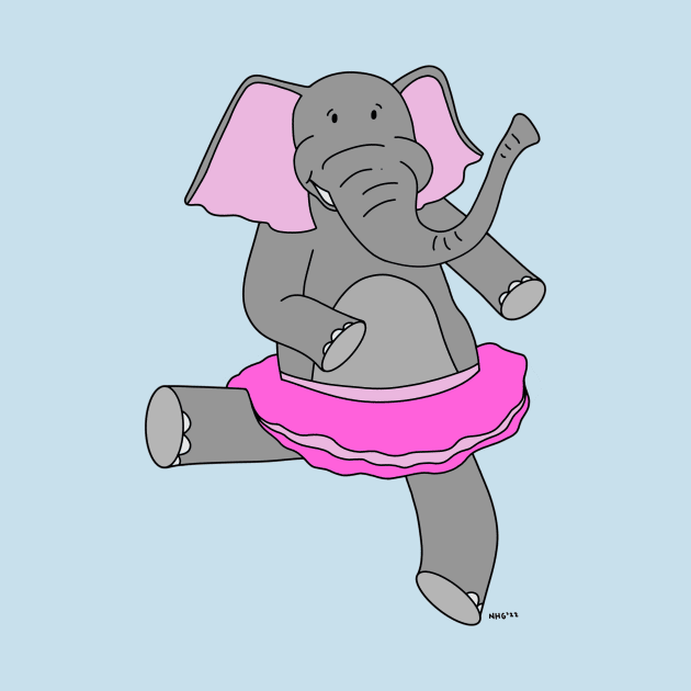 Dancing Elephant by Natalie Gilbert