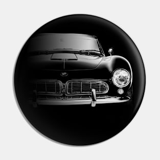 BMW 507 (1956–1959)  Black And White Cars Form Pin