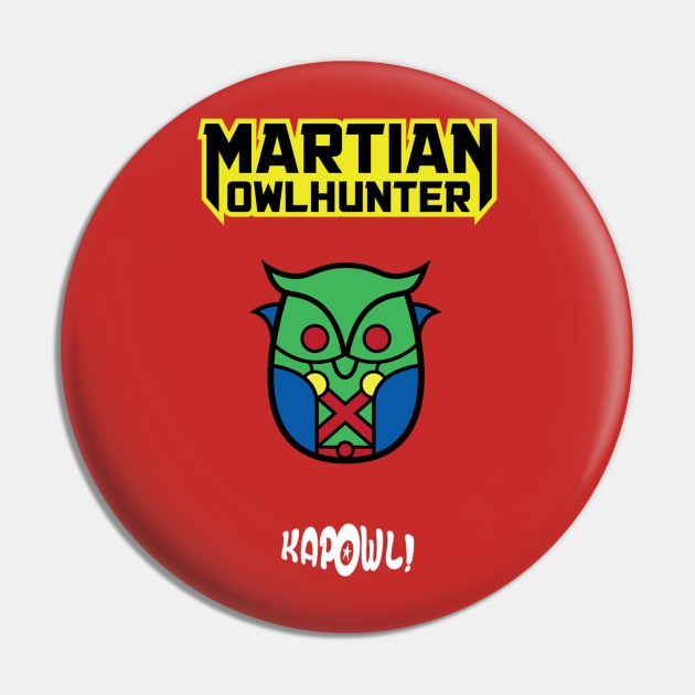 The Martian Owlhunter Pin by iannorrisart