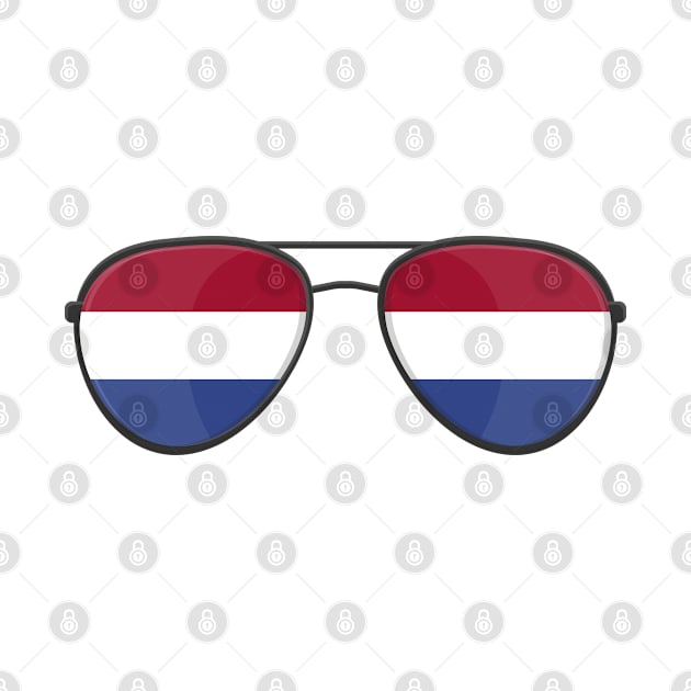 Nepal Flag Sunglasses by BramCrye