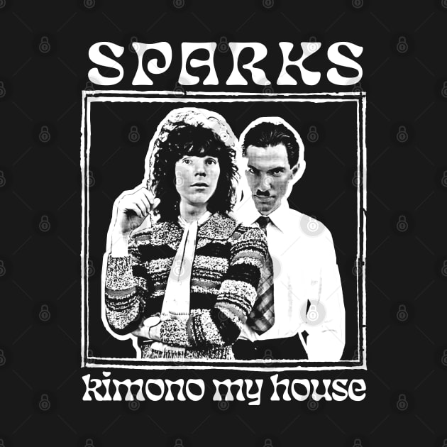 Kimono My House  //// Sparks Fan Art Design by DankFutura