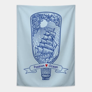 PASSION OCEAN Tapestry