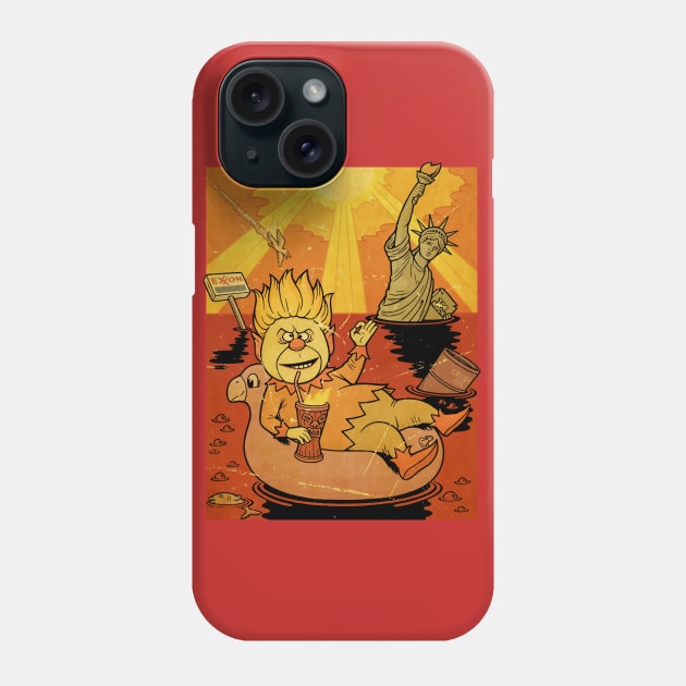 Heat Miser and Liberty Phone Case by secukupnya