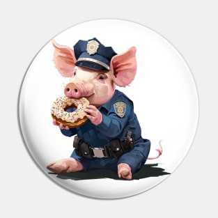 pig police Pin