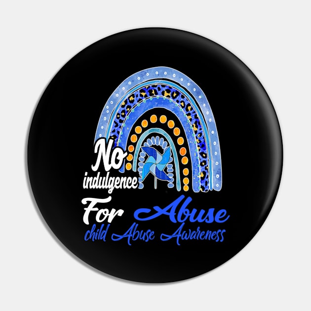 No Indulgence For Abuse Child Abuse Prevention Awareness Month Pin by lame creative