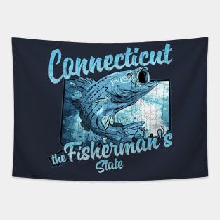 Connecticut The Fisherman's State Tapestry