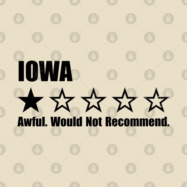 Iowa One Star Review by Rad Love