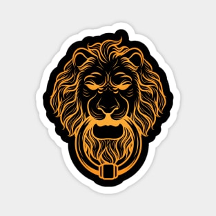 Lion Knocker Magnet