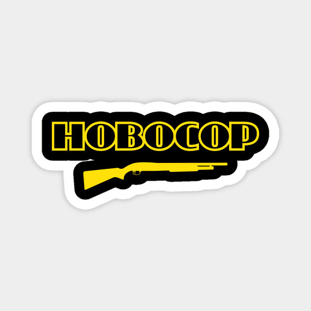 Hobocop Shotgun Magnet by Movie Vigilante