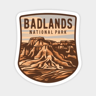 Badlands National Park Landscape Magnet