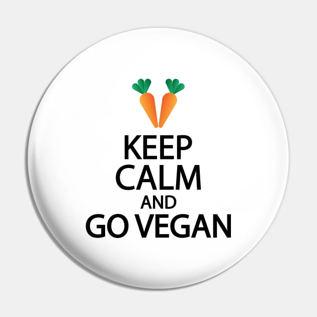 Keep calm and go vegan Pin by It'sMyTime