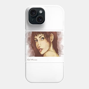 Red Woman Phone Case