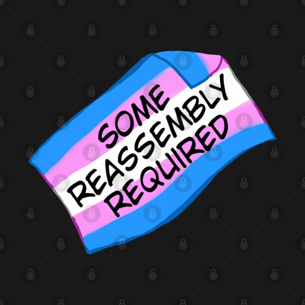 Trans-Pride: Reassembly Required Lable by UVGloPanda