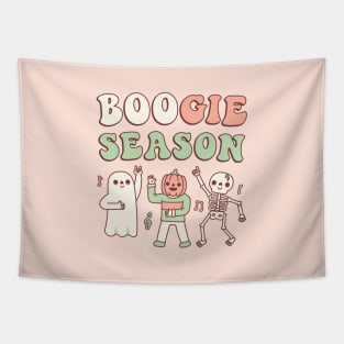 Boogie Season Funny Halloween Tapestry