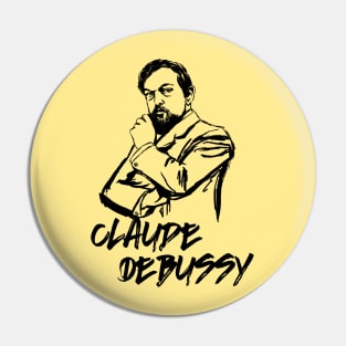 Claude Debussy Pin