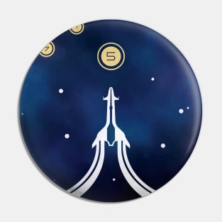 Mass Effect Andromeda: Golden Worlds Pin