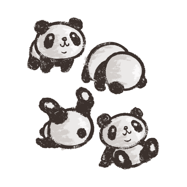 Rolling panda by sanogawa